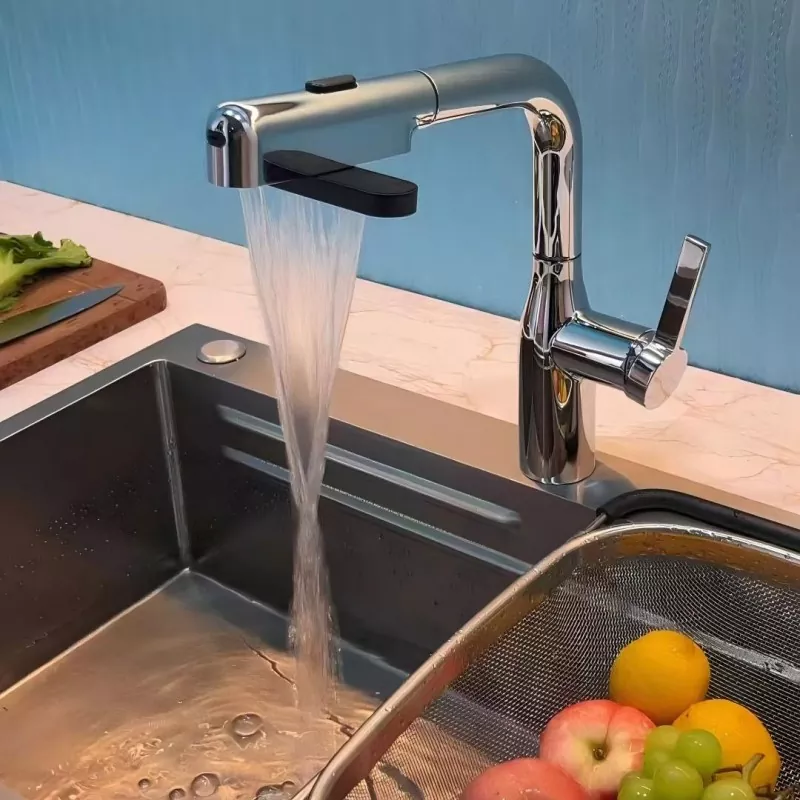 العرض الرقمي رفع صنبور المطبخ